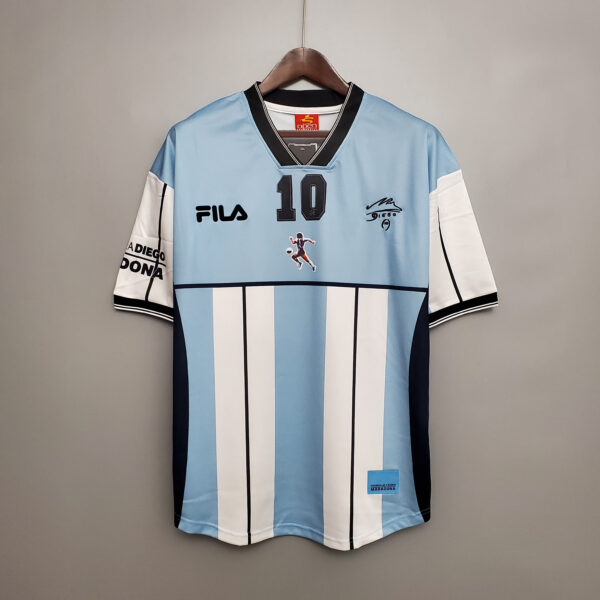Camiseta Retro Argentina 2001 Maradona