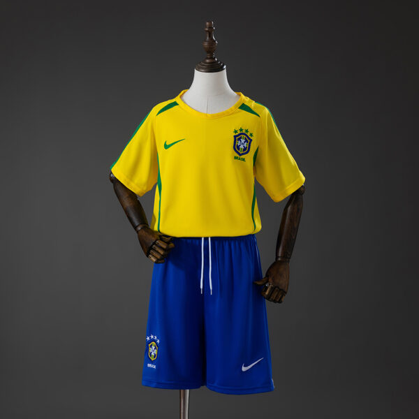 Kit Infantil Retro Brasil 2002 Local