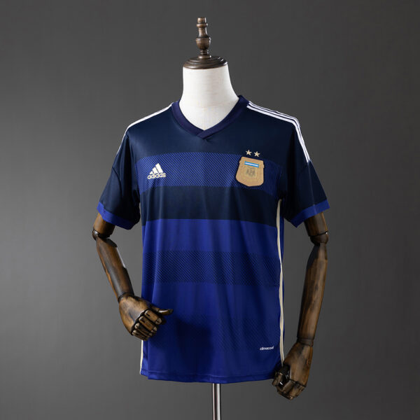 Camiseta Retro Argentina 2014 Visita
