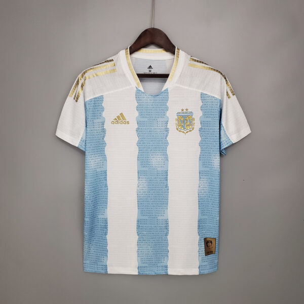 Camiseta Retro Argentina 2021 Conmemorativa