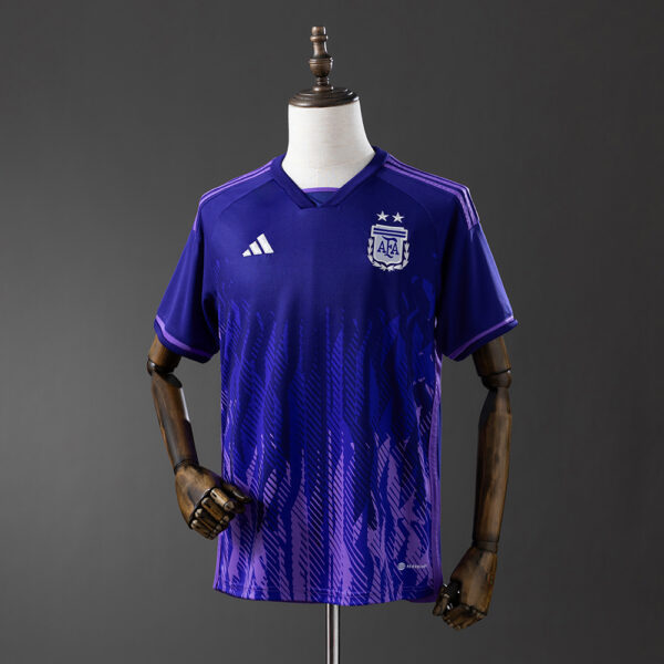 Camiseta Retro Argentina 2022 Visita