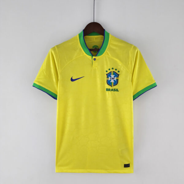 Camiseta Retro Brasil 2022 Local Mundial