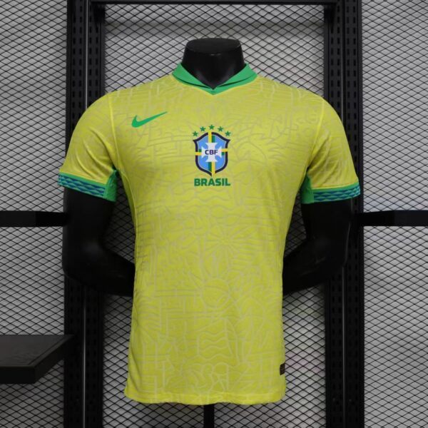 Camiseta Brasil 2023 Local Versión Jugador