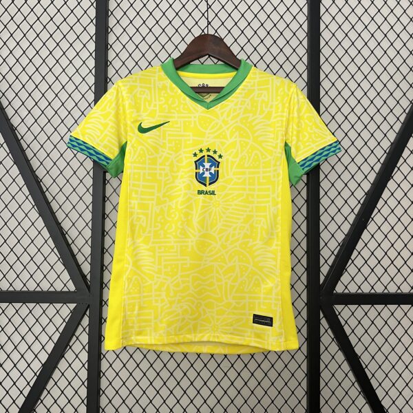 Camiseta Brasil 2024 Local Femenina