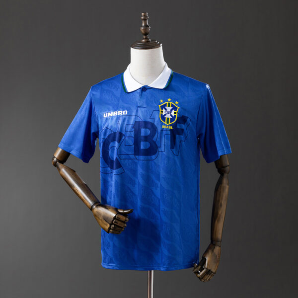 Camiseta Retro Brasil 1992 Visita