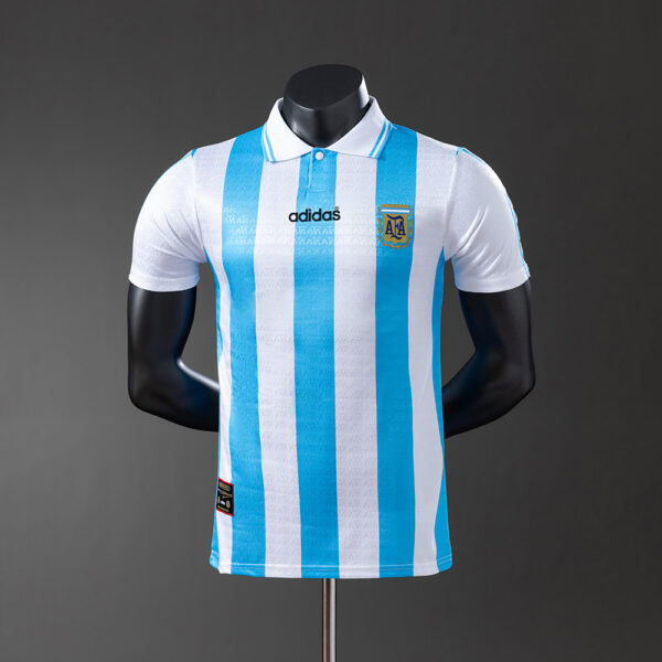 Camiseta Retro Argentina 1994 Local, Versión Jugador