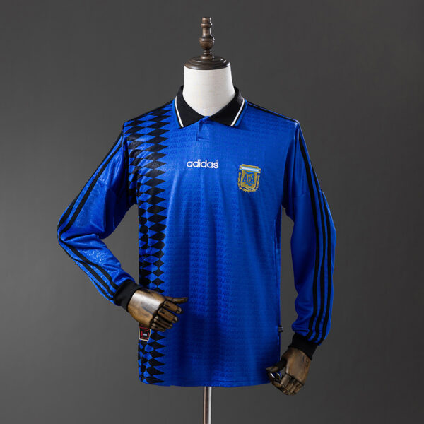 Camiseta Retro Argentina 1994 Visita manga larga