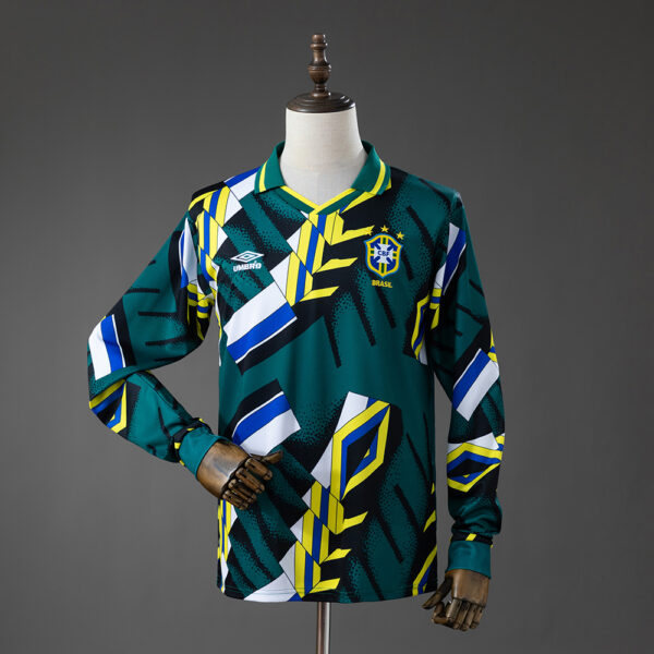 Camiseta Retro Brasil 1996/97 Arquero manga larga