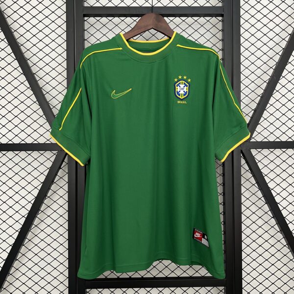 Camiseta Retro Brasil 1998 Arquero