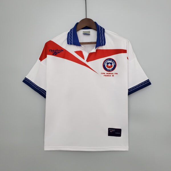 Camiseta Retro Chile 1998 Visita