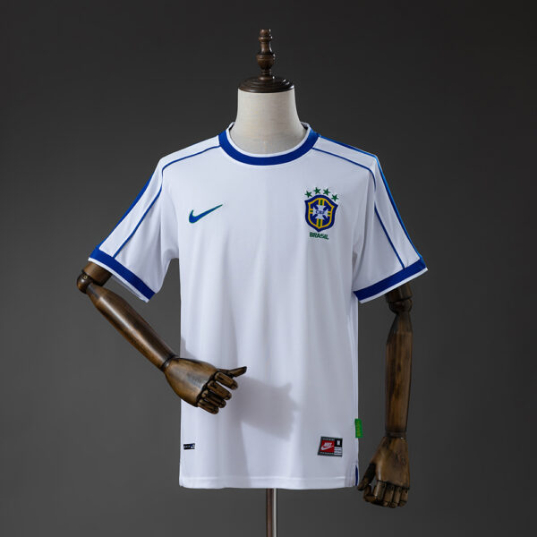 Camiseta Retro Brasil 1998 Visita