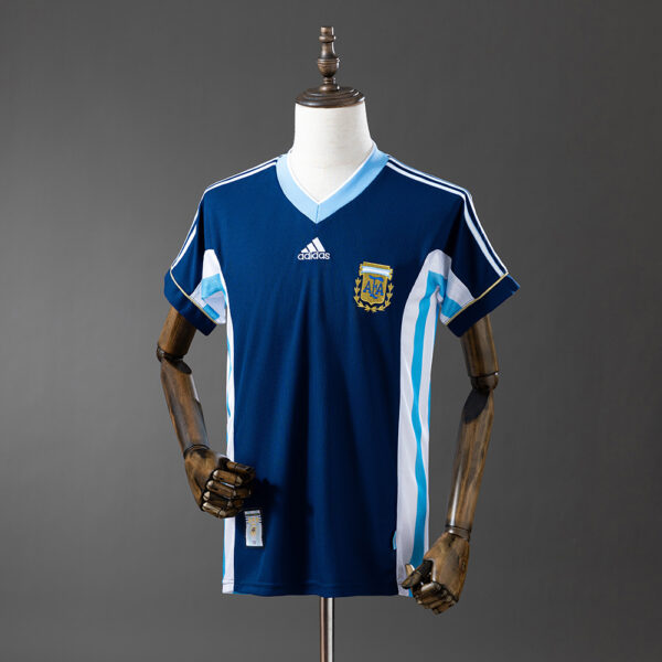 Camiseta Retro Argentina 1998 Visita