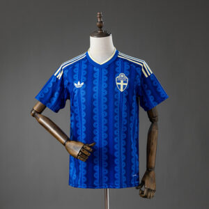 Camiseta Suecia 2026 Visita