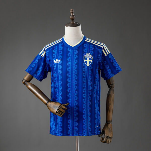 Camiseta Suecia 2026 Visita