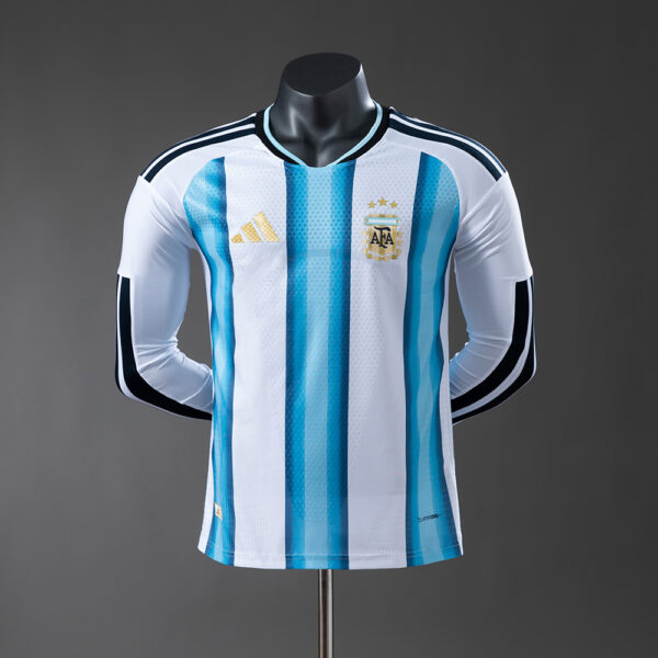 Camiseta Argentina 2026 Local, Versión Jugador MANGA LARGA