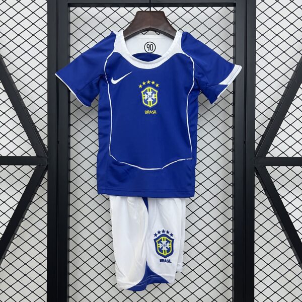 Kit Infantil Retro 2004 Brasil Visita