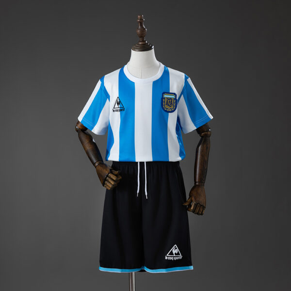 Kit Infantil Retro Argentina 1986 Local