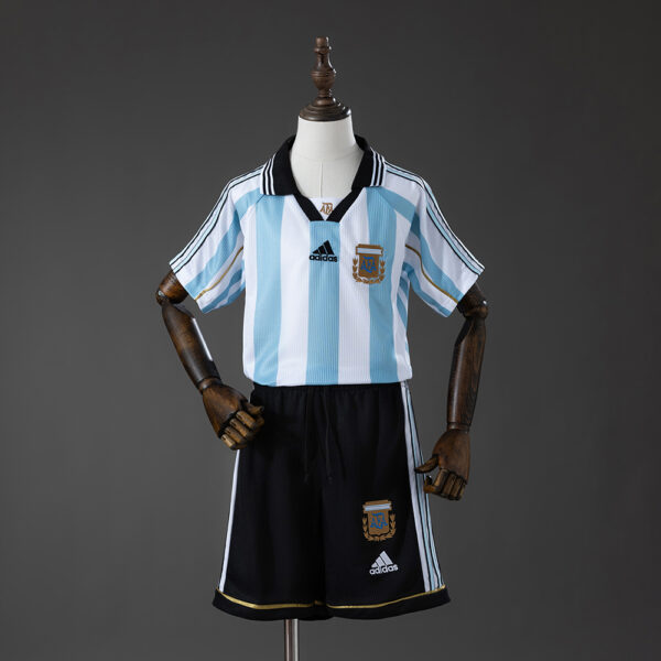 Kit Infantil Retro Argentina 1998 Local