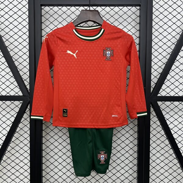 Kit Infantil Portugal 2025 local manga larga