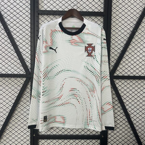 Camiseta Portugal 2025 Visita manga larga