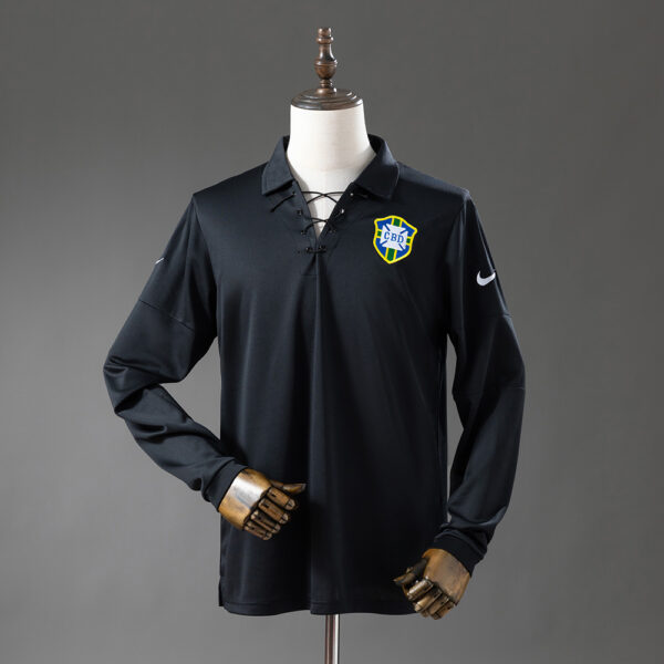 Camiseta Retro Brasil 2004 manga larga