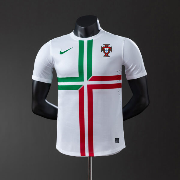 Camiseta Retro Portugal 2012 Visita, Versión Jugador