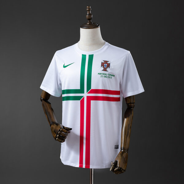 Camiseta Retro Portugal 2012 Visita