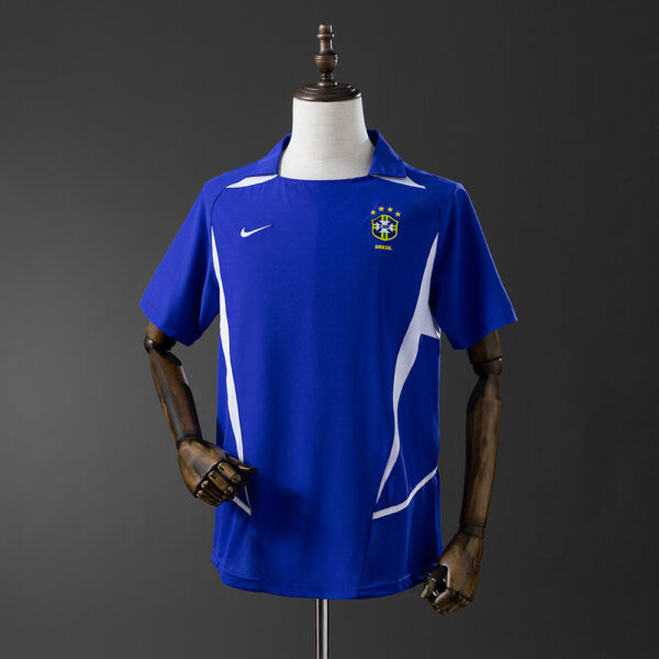 Camiseta Retro Brasil 2002 Visita