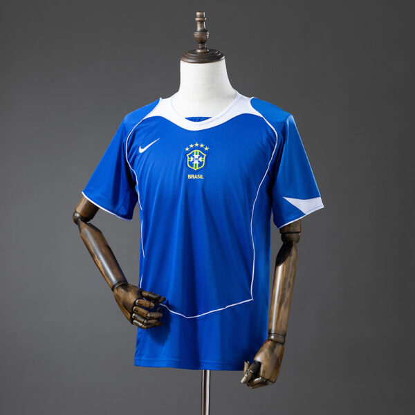 Camiseta Retro Brasil 2004/06 Visita