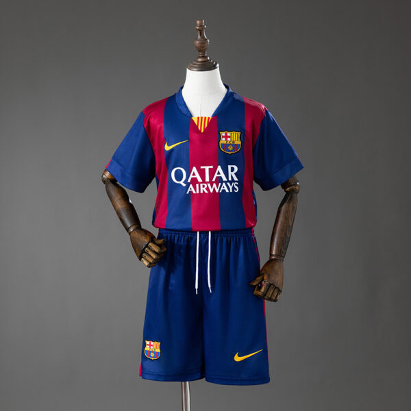 Kit Retro Infantil Barcelona 2014/15 Local
