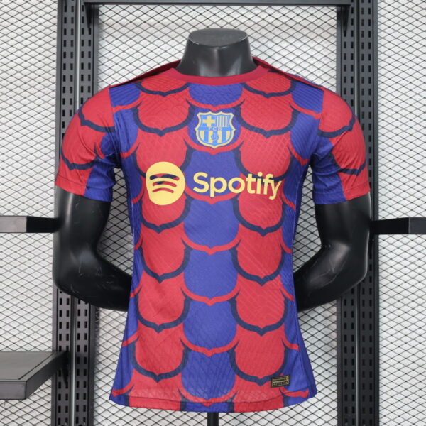 Camiseta Barcelona 2024/25 Prepartido, Versión Jugador