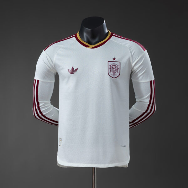 Camiseta España 2026 Visita, Versión Jugador, manga larga