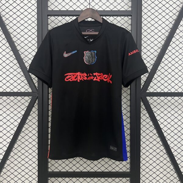 Camiseta Barcelona 2024/25 Versión Especial, Cactus Jack, Travis Scott