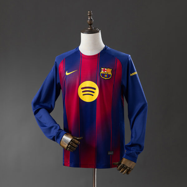 Camiseta Barcelona 2025/26 Local Manga larga