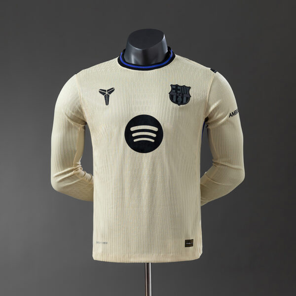 Camiseta Barcelona 2025/26 Visita, Versión jugador, manga larga