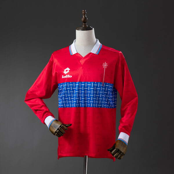 Camiseta Retro Universidad Católica 1996 Visita manga larga