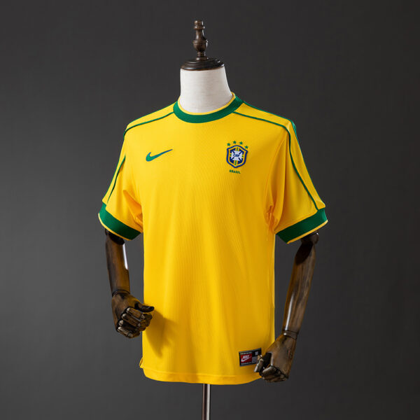 Camiseta Retro Brasil 1998 Local