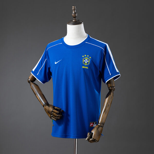 Camiseta Retro Brasil  1998 Visita
