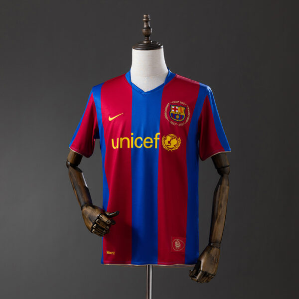 Camiseta Retro Barcelona 2007/08 Local