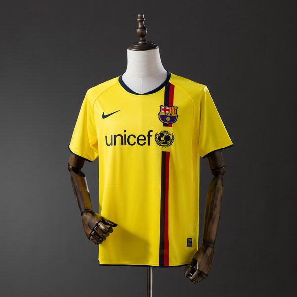 Camiseta Retro Barcelona 2008/09 Visita