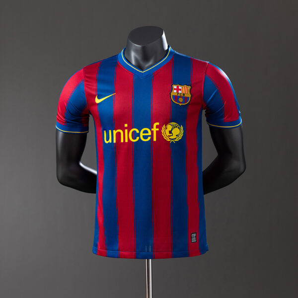 Camiseta Retro Barcelona 2009/10 Local, Versión Jugador