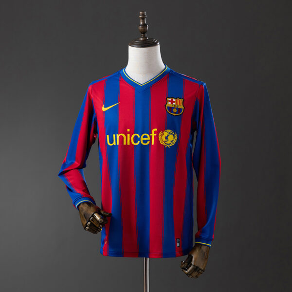 Camiseta Retro Barcelona 2009/10 Local, manga larga