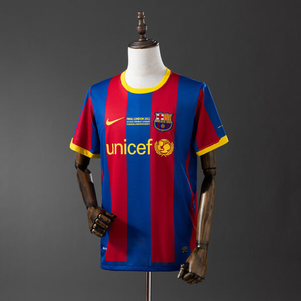 Camiseta Retro Barcelona 2010/11 Local, Edición Champions