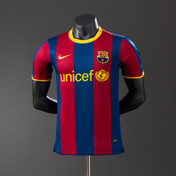 Camiseta Retro Barcelona 2010/11 Local Versión JUGADOR