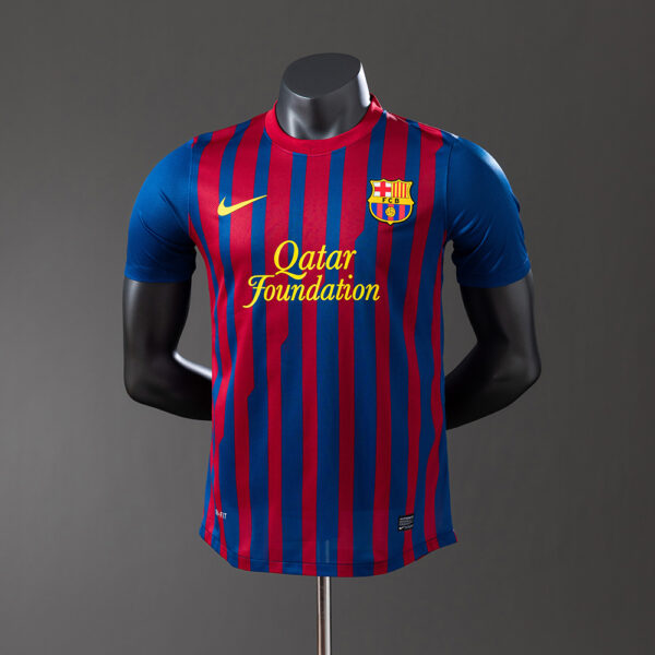 Camiseta Retro Barcelona 2011/12 Local, Versión Jugador