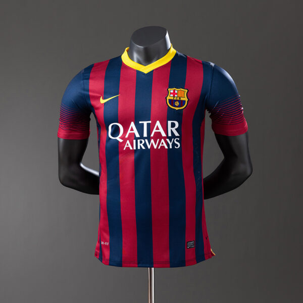 Camiseta Retro Barcelona 2013/14 Local Versión Jugador