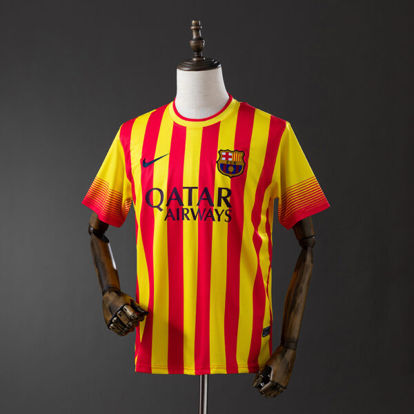 Camiseta Retro Barcelona 2013/14 Visita