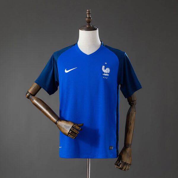Camiseta Retro Francia 2016 Local