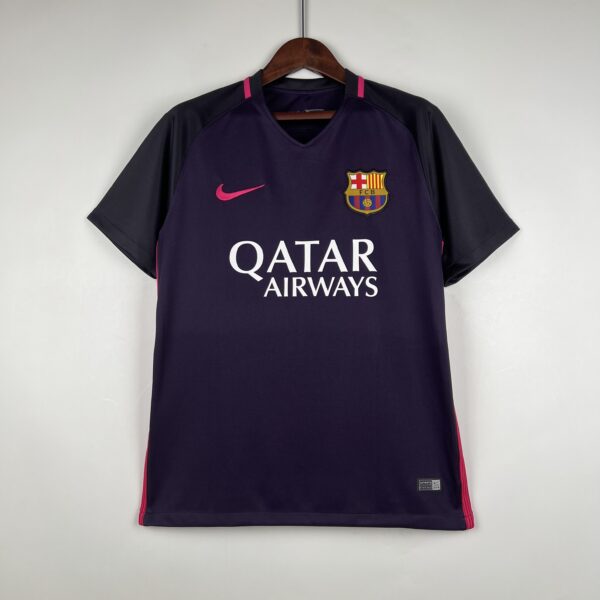 Camiseta Retro Barcelona 2016/17 Visita