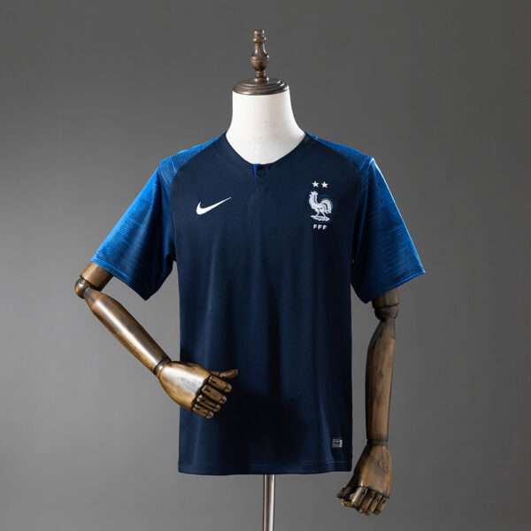 Camiseta Retro Francia 2018 Local